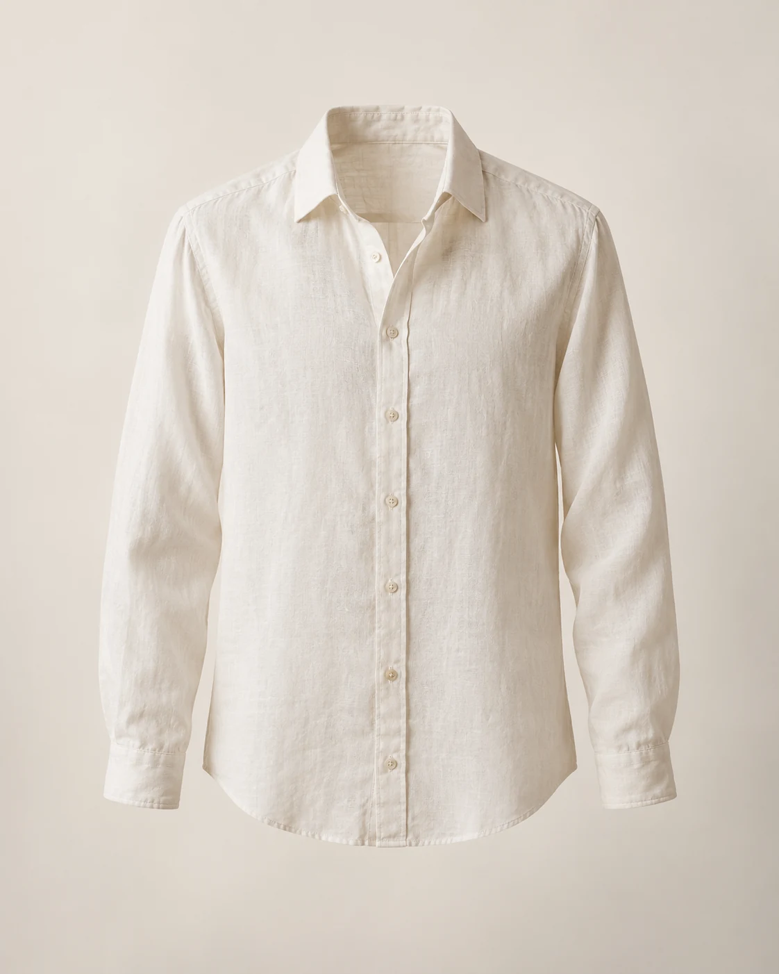 Camisa de lino de muestra